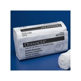 Kendall Dermacea Valu Brand Stretch Bandage 4"X4.1 Yards - Pack of 12 - Model 441502