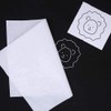 50 Sheets White Carbon Paper Graphite Paper Transfer Tracing Paper