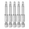 sourcing map 5pcs TS25 Magnetic Security Star 5 Point Screwdriver