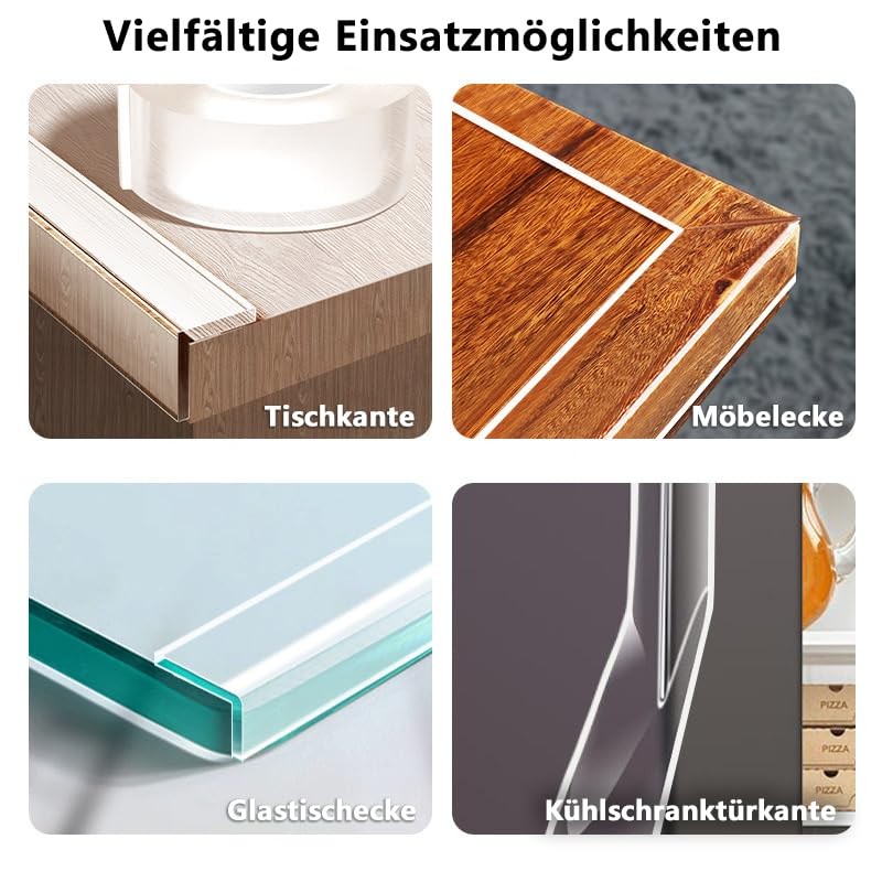 Transparent Edge Protector 2 m - 5 cm Extra Wide,