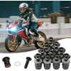 10 Screws for Attaching Motorcycle Windshields, M5 x 16 mm