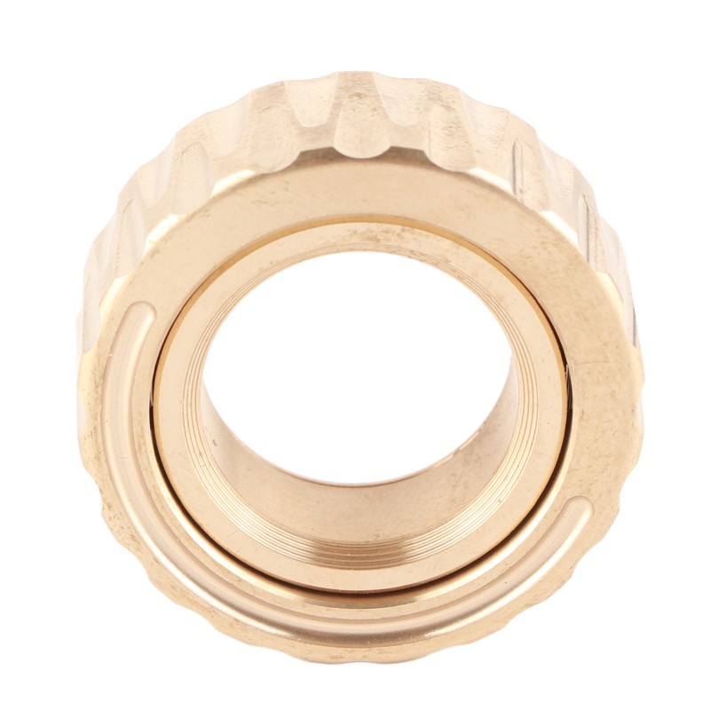 Gears Fidget Ring Anxiety Relief Rotatable Portable Metal Magnetic Adults