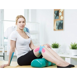 Kinesiology Tape Strapping Taping Athletic Sports Tape for Men Knee Shoulder Elbow Ankle Neck Muscle Superior Waterproof Adhesion Non Latex Safe for Kids Pregnant Women