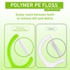 YYING Dental Floss Picks 200 Count Extra Strong Flosser Pick