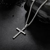Cross Necklace for Men, Speroto Silver Mens Necklace with Cross