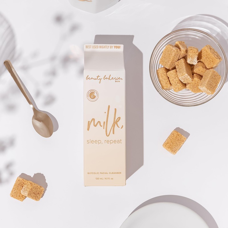 Beauty Bakerie Milk, Sleep, Repeat Glycolic Facial Cleanser, Face Wash