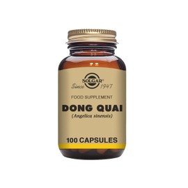 Solgar Dong Quai Vegetable Capsules - Pack of 100 - Female Ginseng - Vegan, Kosher and Gluten-Free