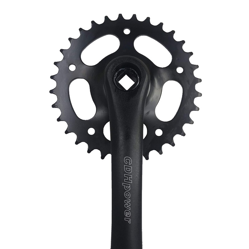 CDHPOWER 32T Single Speed Crankset 165mm x 32T, for Mountain