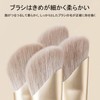 Akkerds Nose Shadow Brush, Half Fan Shape, Highlight Brush, Super