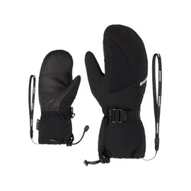 Ziener LANIC Children's Ski Mittens/Winter Sports, Waterproof, Breathable, Black, 6