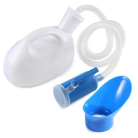 ONEDONE Female Urinal 2000ML Portable Pee Bottle Urinal for Women Hospital Camping Car Travel Bed Emergency Female Urination Device