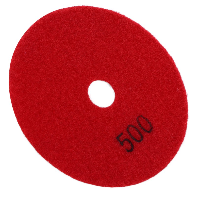 5Pcs 4in Diamond Wet Polishing Pads Soft Grinding Disc Kit