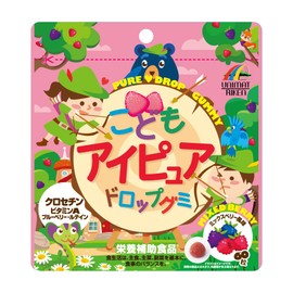 ユニマットリケン こどもアイピュアドロップグミ 60粒