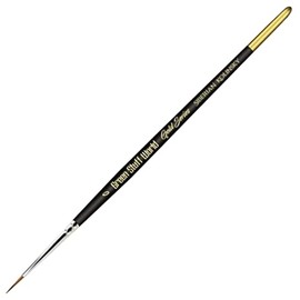Green Stuff World for Models and Miniatures Gold Series Siberian Kolinsky Brush - Size 0 (2357)