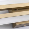 PRESDE 48" LED Vanity Light Bar, Modern Brushed Gold Bathroom