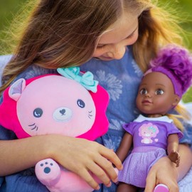 Adora Be Bright Collections, 10” Ultra-Soft & Cuddly Stuffed Animal, Machine Washable Plush Toy, Birthday Gift For Ages 1 Year+ - Lion