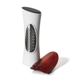 Zyliss Grate N' Shake Cheese Grater, Chocolate/Nut