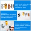 WIYETY Cabinet Knobs Animals Ceramic Furniture Knobs: Pack of 4