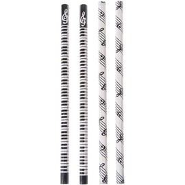 DPWOUM 4Pcs Music Note Pencil HB Standard Pencil Music Stationery Piano Notes Student Gift Durable and Useful Nice Design，Pencils and Writing Supplies