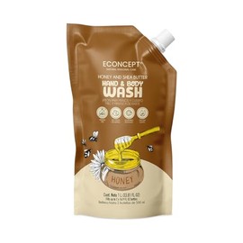 Jabón Líquido ECONCEPT para Manos y Cuerpo de Miel y Manteca de Karité Refill 1 L