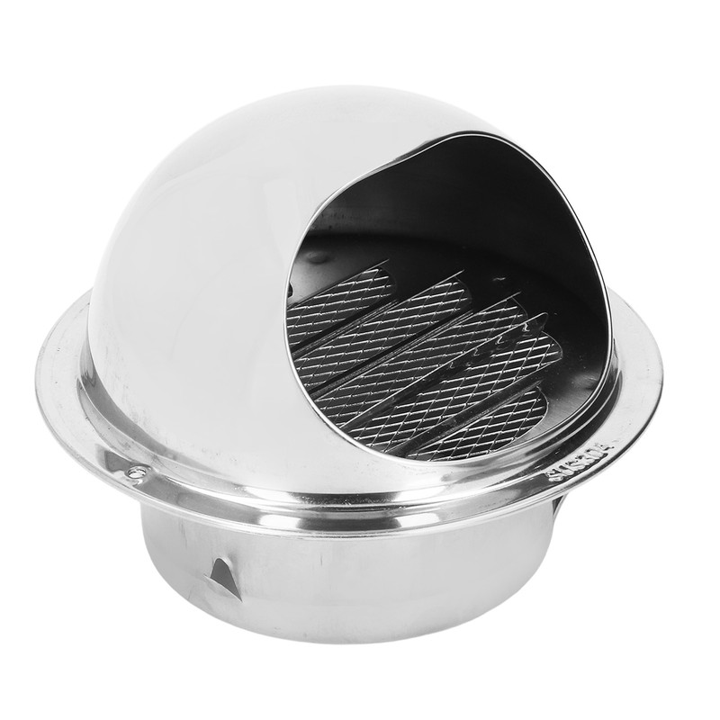 Stainless Steel Round Air Vent Thicken Windproof Rainproof Round Ventilation