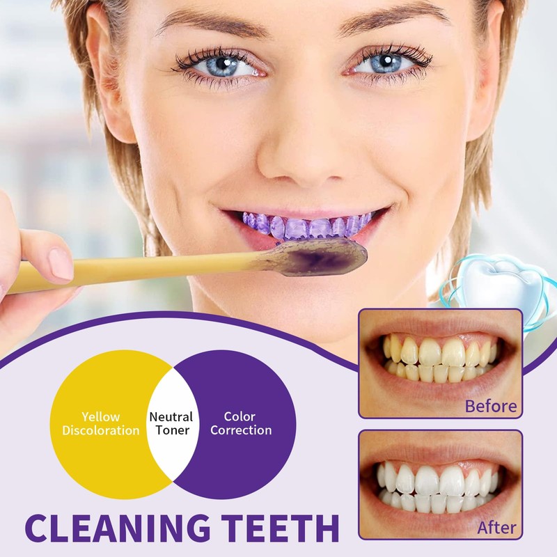 YANINEE 50 g Tooth Powder Against Discolouration, Teeth Whitening