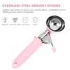 Ice Cream Scoop Stainless Steel Fruit Scoop, Large Sized (5.8cm/2.3in)