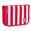 FC Bayern München FCB Pencil Case with Stripes Red /
