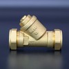 Kudos-Trading - 28mm Magnetic Y Strainer Brass Compression Stainelss Steel