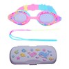YUENREE Girls Swim Goggles - Bling Swimming Goggles for Girls