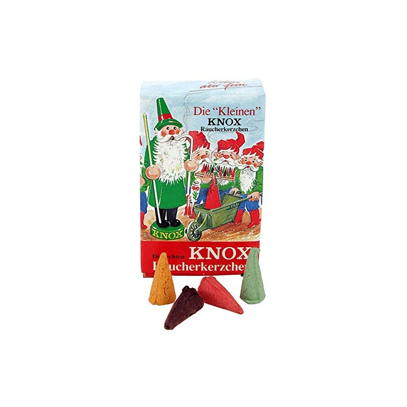 Knox Mini German Incense Cones Variety Pack Made Germany for