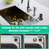 Soap Dispenser for Kitchen Sink, Built in Sink Soap Dispenser,
