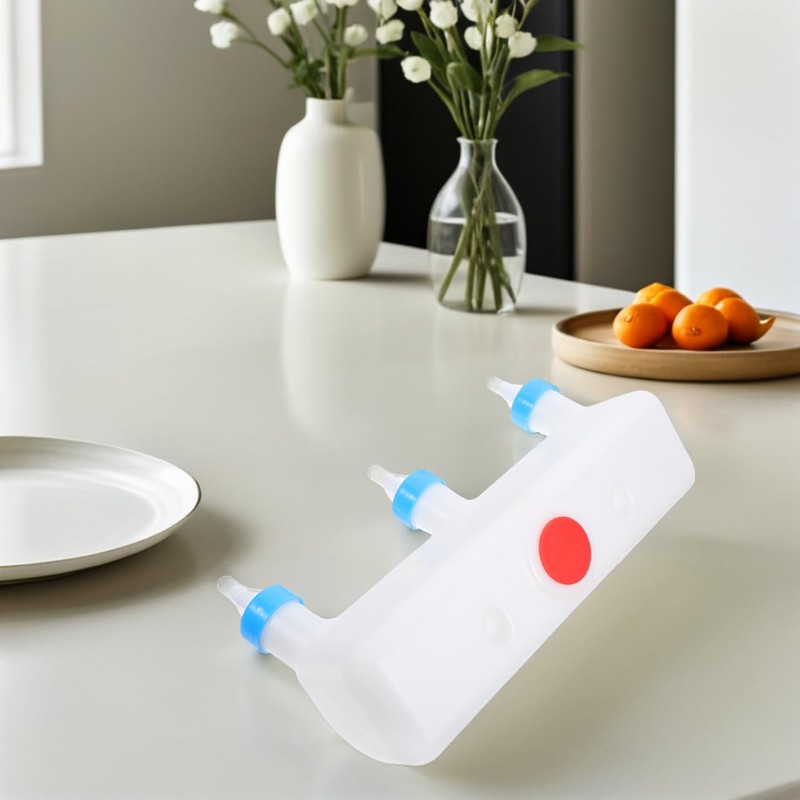 Yardwe Lamb and Pig Milk Feeder with 3 Pacifier Nipples