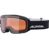 Alpina Nakiska Q Ski Goggles, Matte Black, One Size