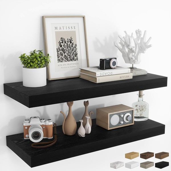 36Inch Floating Shelves for Wall 2 Pack Shelves for Bedroom|Kitche