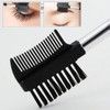 1 eyelash comb and brow brush, eyebrow comb, eyebrow brush