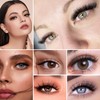 10 Pairs of 3D False Eyelashes, Cat Eye, Natural Artificial