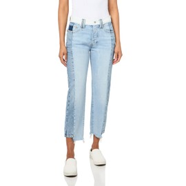 Lucky Brand Women's 90S Loose Crop, Pieced Together