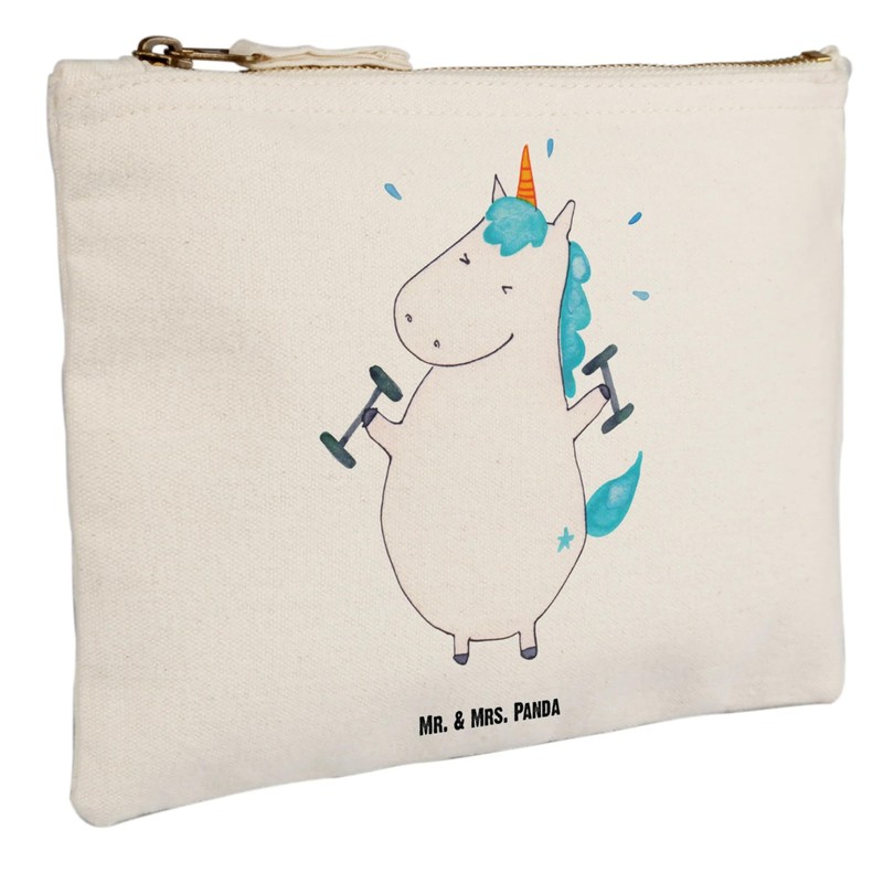 Mr. & Mrs. Panda Schminktasche Einhorn Fitness Grösse XL Große