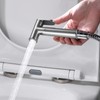 Ibergrif - Unterputz WC-Bidet Handbrause Set mit Douche und Halter,