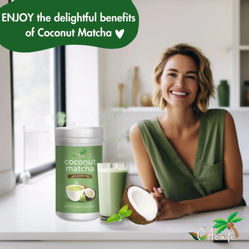 CAcafe 2 Pack - CAcafe Coconut Matcha 19.05 oz.