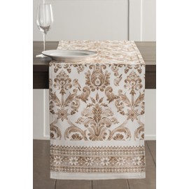 Maison d'Hermine Thanksgiving / Christmas Table Runner, 100% Cotton, 50 cm x 150 cm.