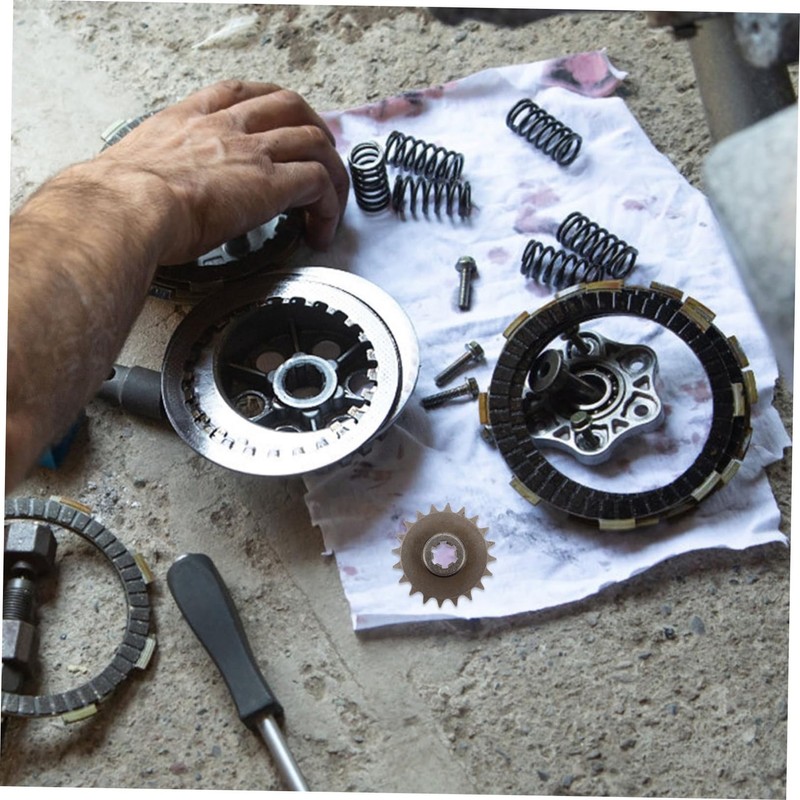 ULTECHNOVO Mini Bike Sprocket Front Chain Sprocket for Dirt and