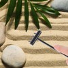 JJUNW 6 Pcs Mini Zen Garden Kit, Zen Garden Rake