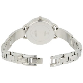 Guess 30 mm Crystal Bangle Watch, Silver, One Size, silver, GW0022L1-AMZUK