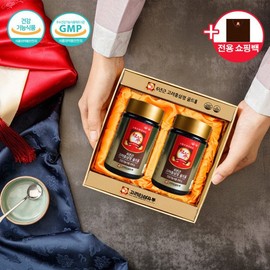 Korean Ginseng Distribution 6년근 고려홍삼정 골드 2P (250g x 2병) 6-Year-Old Korean Red Ginseng Extract Gold 2P (250g x 2 Bottles)