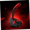 Kisangel USB Computer Microphone Omnidirectional Gaming Mic 3.5mm Recording Led