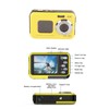 Underwater Camera 48MP 4K Video Output 16X Digital Zoom Anti