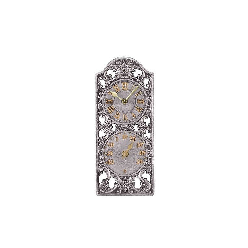 Outside In Design Westminster Wall Clock & Thermometer