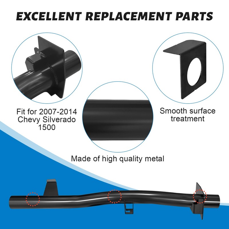 Rear Fuel Tank Support Crossmember Compatible with 2007-2014 Chevy Silverado